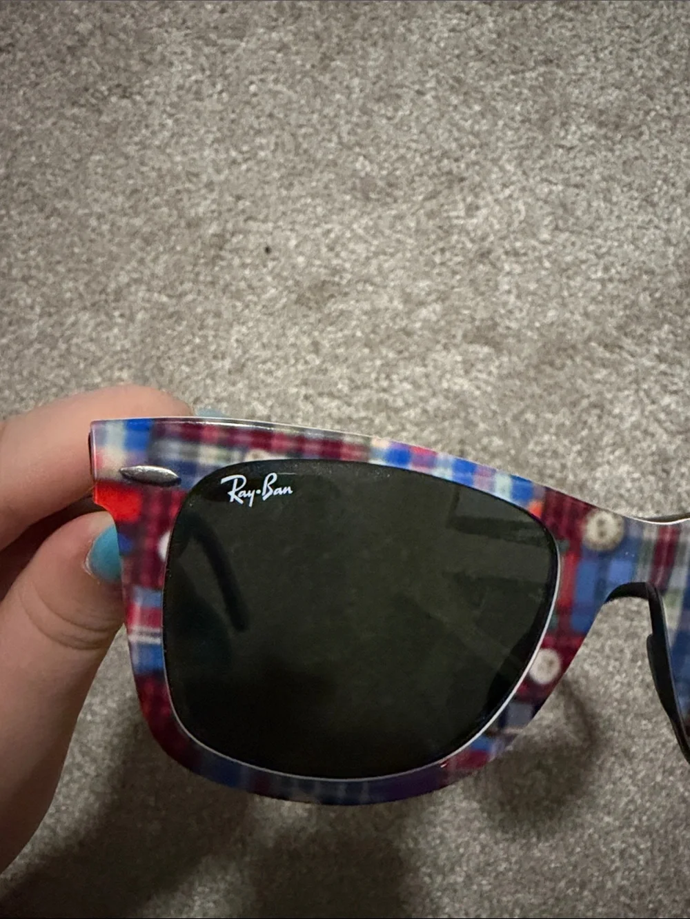 Ray-Ban playful plaid